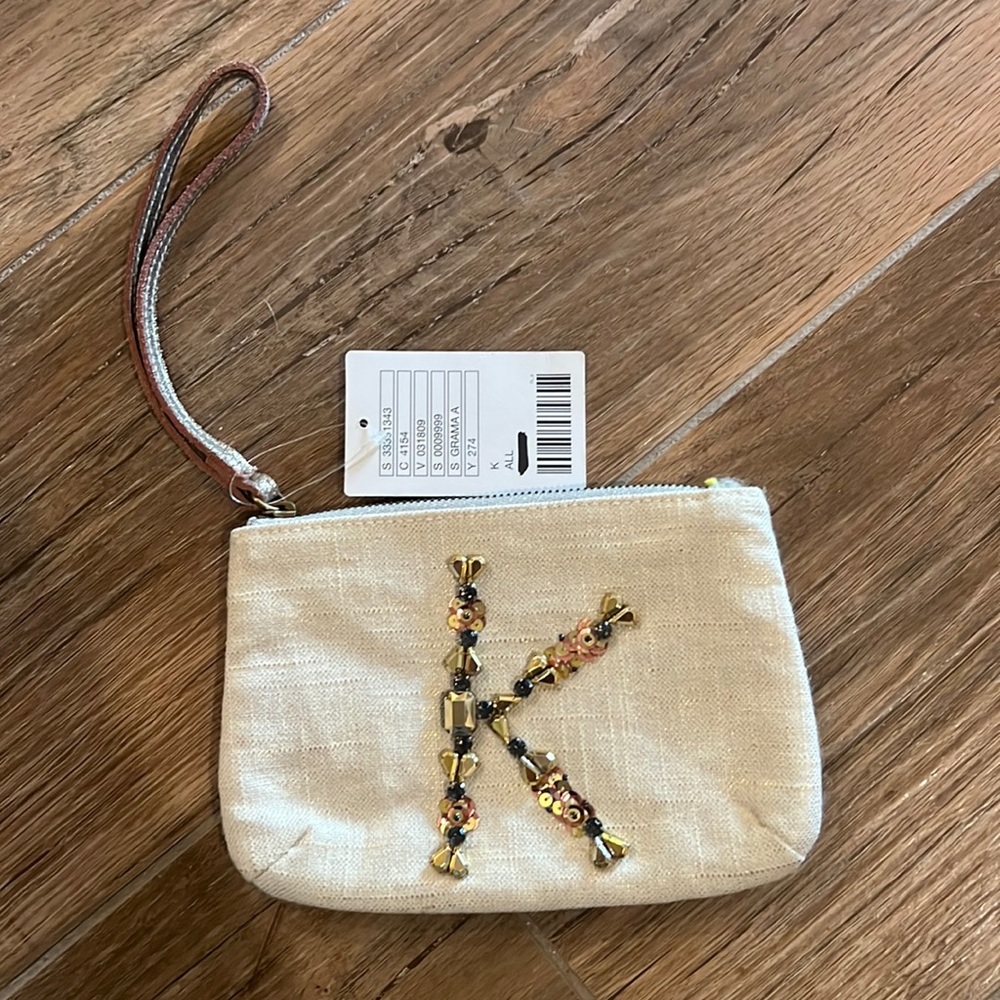 Anthropologie K wristlet